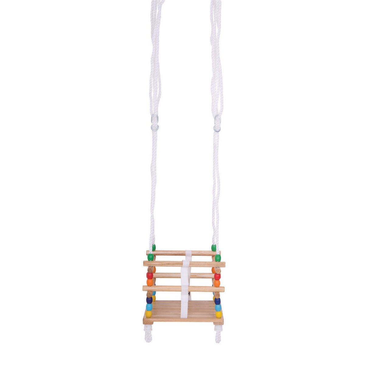 Bigjigs wooden toddler swing