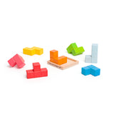 Lesena lock-a-cube kubus puzzle