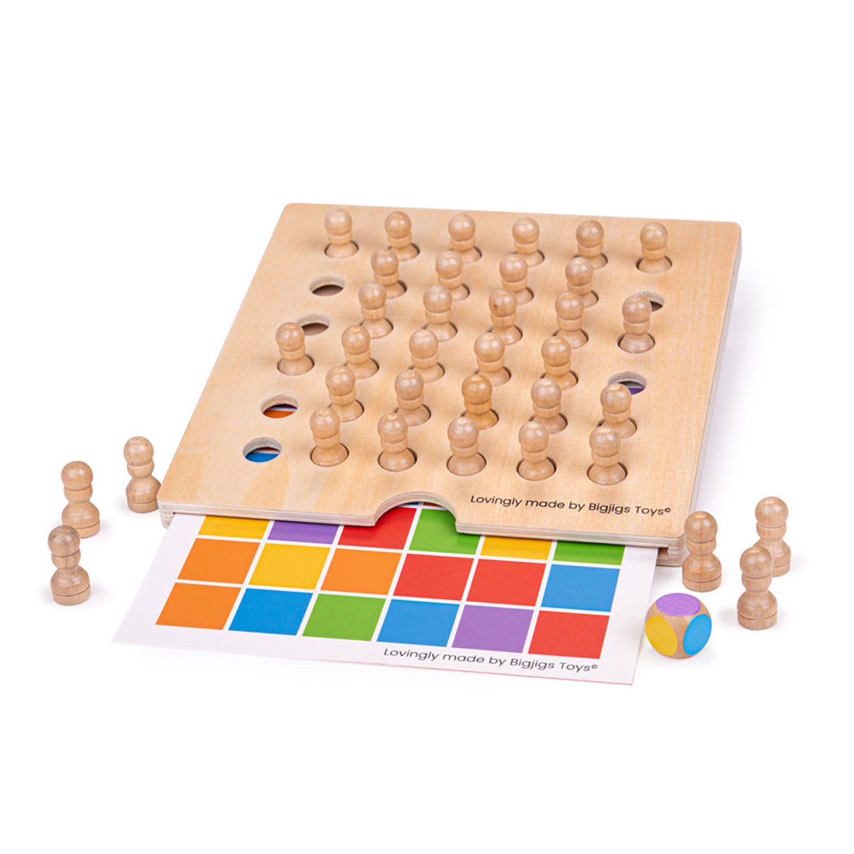 Bigjigs comes en bois jeu de mémoire