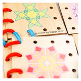 Bigjigs Wooden Road Puzzle Tiles Form, 22dlg.