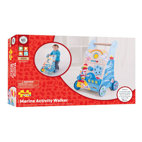 Bigjigs marine activity loopwagen