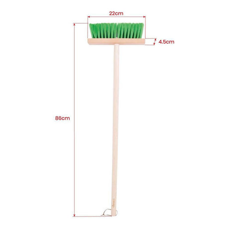 Bigjigs bezem met lange steel