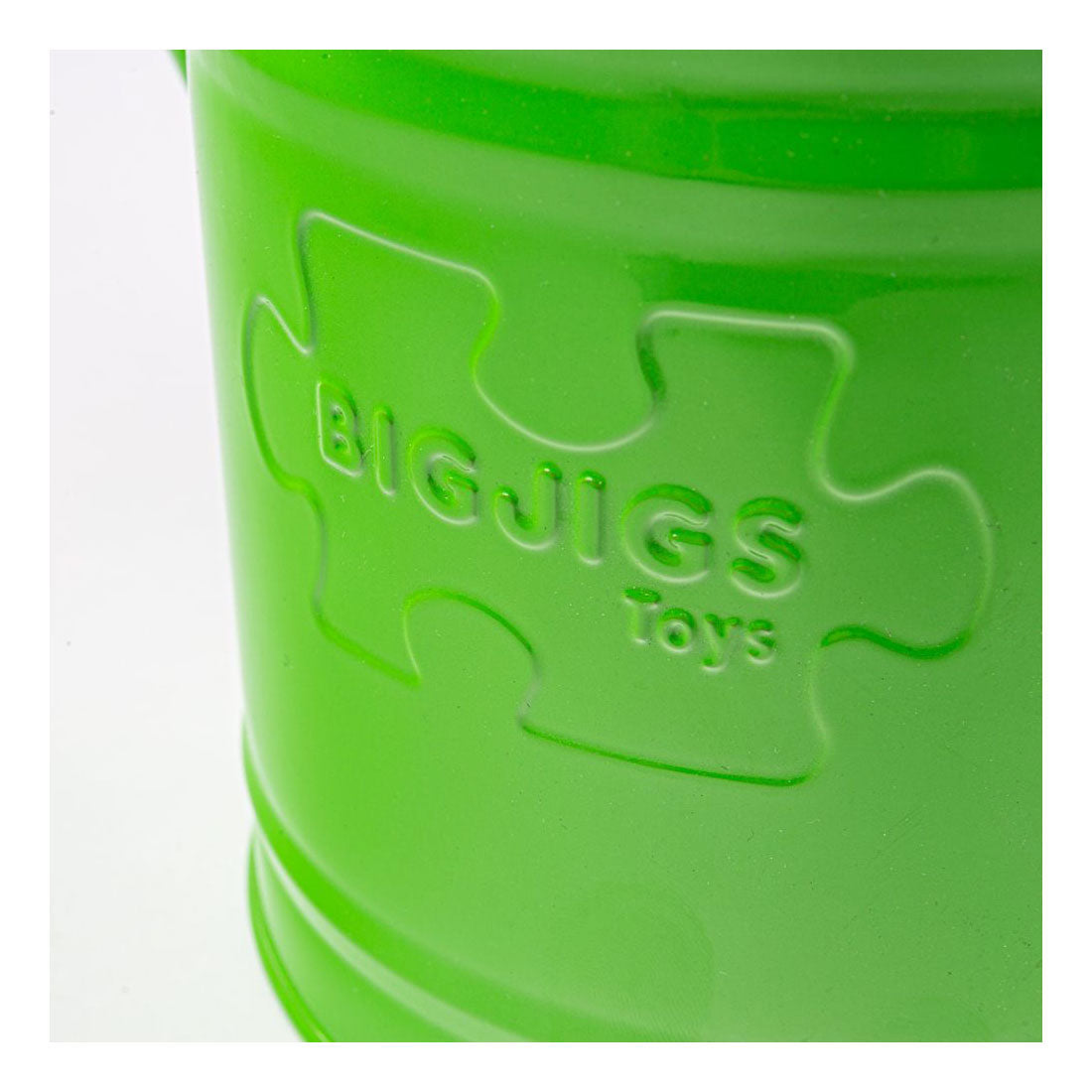 Bigjigs green metal watering lattine