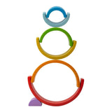 Bigjigs Small Rainbow Stacking Game, 11dlg.