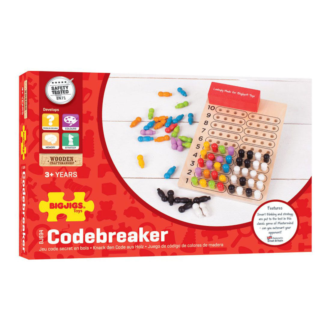 Bigjigs wooden game crack the code