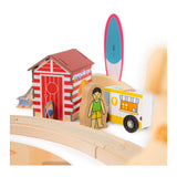 Bigjigs kust opruim trein set