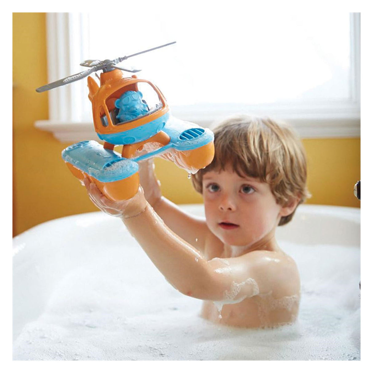 Green Toys Waterhelikopter Oranje Gerecycled Plastic