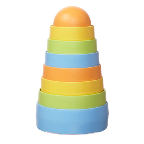 Green toys stapeltoren rond, 8dlg.