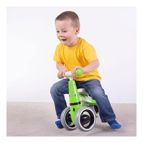 Bigjigs diditrike loopfiets krokodil