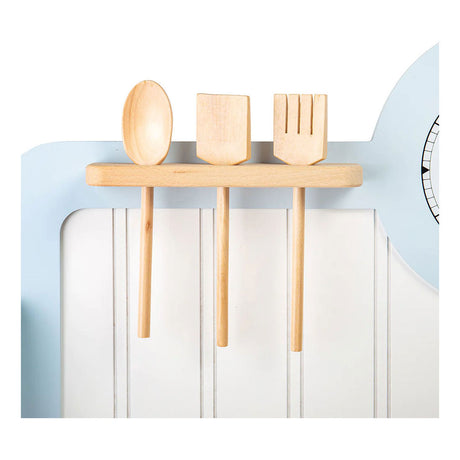 Tidlo houten speelkeuken landelijk,7dlg.