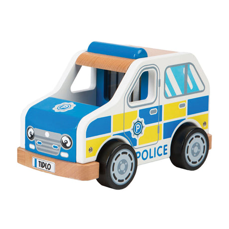 Tidlo houten politieauto