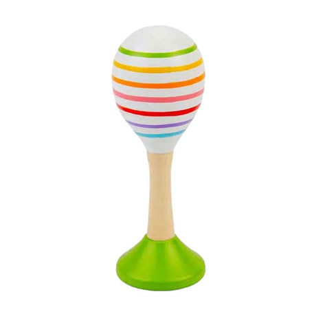 Bigjigs houten junior maraca, 2st.