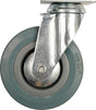Vorel wieldraaiers van grijs rubber 50mm