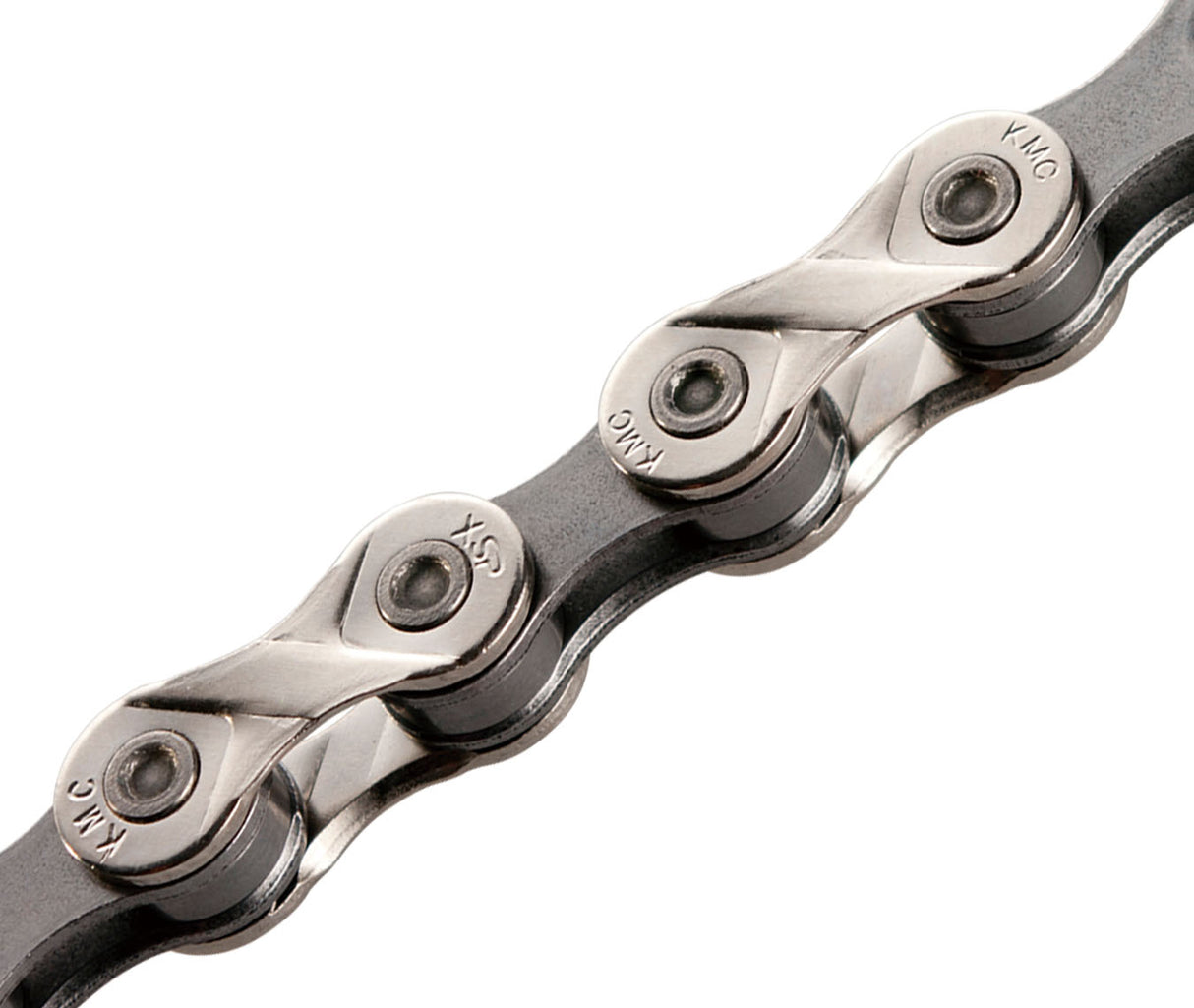 Km X8 bicycle chain 7-8 speed 1 2x3 32 116 SILKS SILVER GRAY