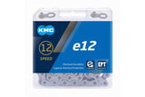 KMC E12 EPT Bicycle Chain 130 srebrne povezave