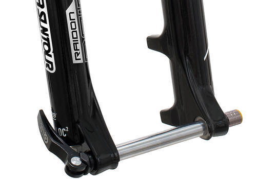 Srsuntour sr suntour - raidon voorvork xc 29 rlr tapered 100mm zwart