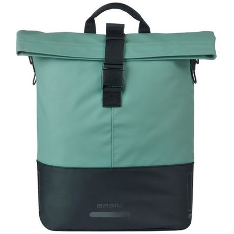 Basil b.v. tas basil cove shopper groen zwart | mik hooks | 16l