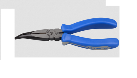 King tony langwerpige tang gebogen 163mm
