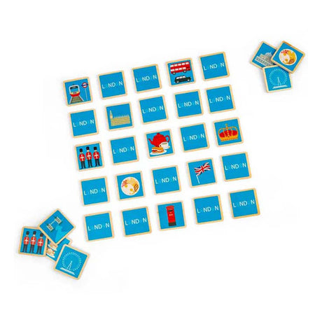 Bigjigs houten londen memo spel
