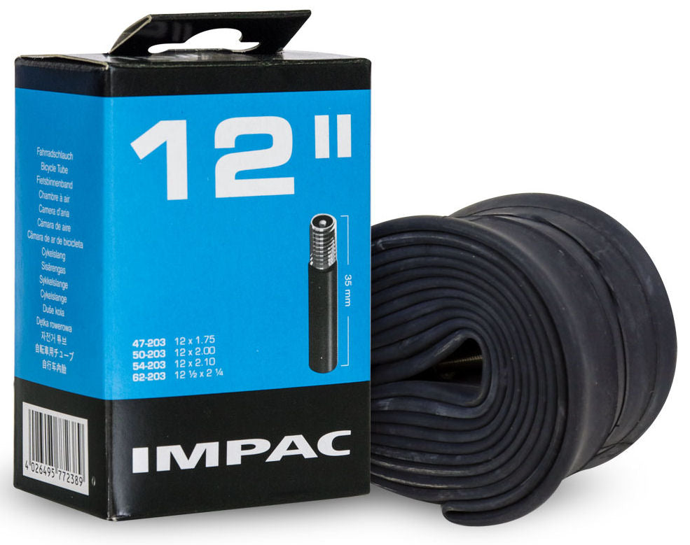 Impac Inner Tube (par Schwalbe) AV12 12x1,75 2.35 Etro 47 62-203, Valve: Schrader Auto 35 mm