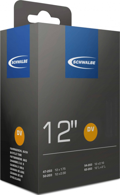 Schwalbe indre rør dv1 12 tommer 47 62-203 32 mm nederlandsk ventil