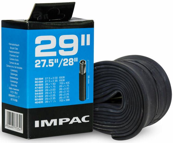 Impac (Schwalbe) Inner Tube AV19 27,5 29 tum 40 60-622 AV 40 mm