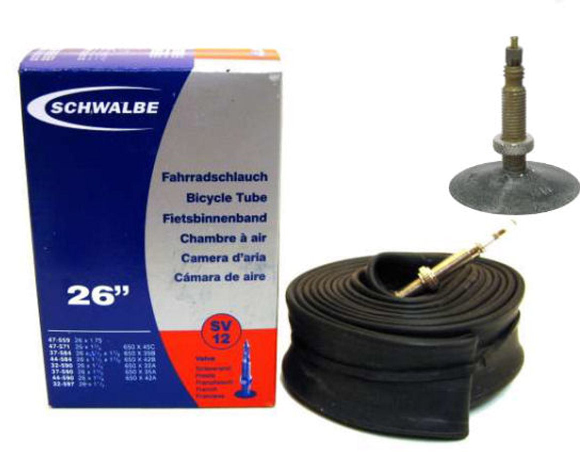 Schwalbe Inner Tube 12SV 26 1 1 4-1,90 (30 47-559 597) FV