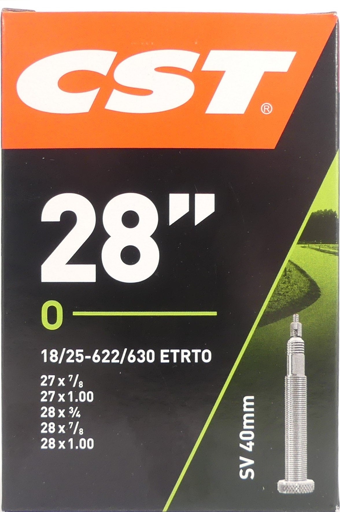 CST Inner Tube 27 x 7 8 28 x 1,00 (18-622 25-630) FV 40 mm