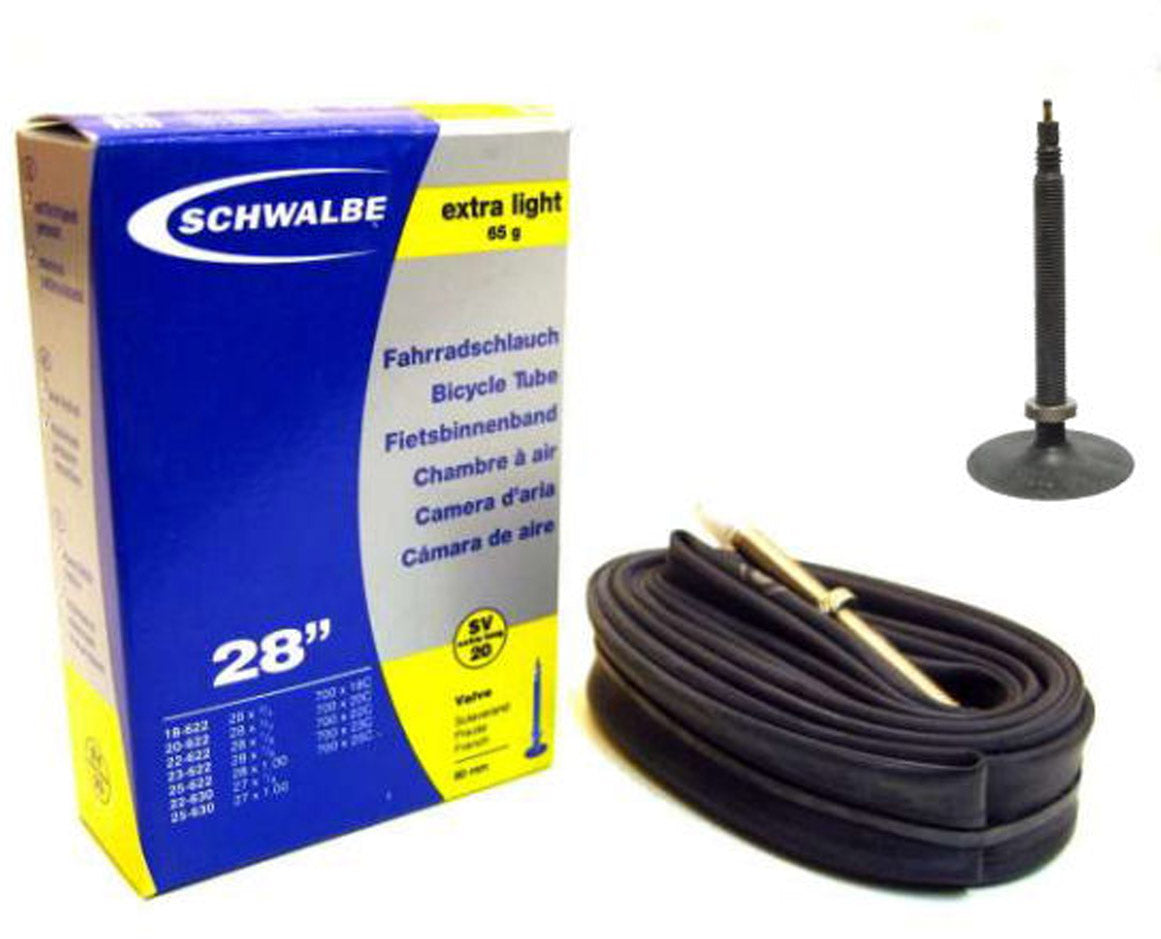 Schwalbe inner tube 27 28 x 0.75 1.00 (18 25-622 630) FV 80 mm