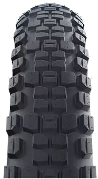 Schwalbe band pieghevole nobby nic super trail 27,5 x 2,40 62-584 mm nero