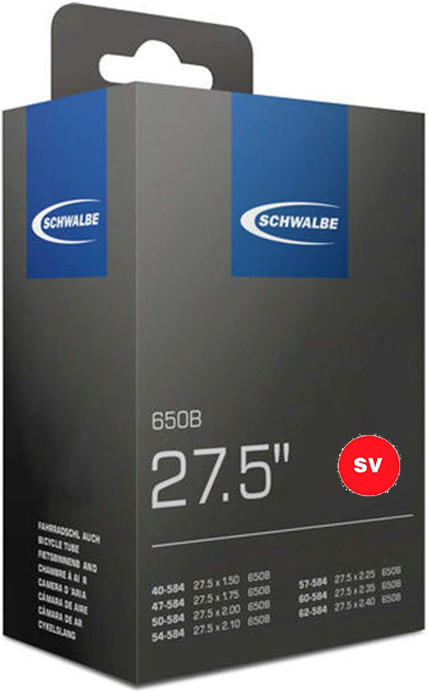 Schwalbe Inner Tube SV21A Extra Light 27,5 40 62-584 40mm Valiel