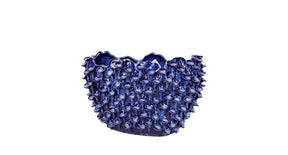 Vaas martijn aardewerk 36x16x23,5cm donkerblauw