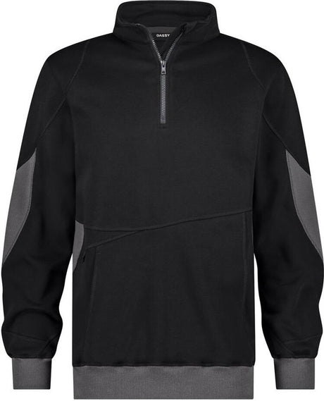 Dassy sweater hyrax next zwart antraciet l
