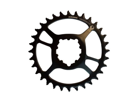 Sram kettingblad eagle x-sync 30t dm 6mm offset steel black - 300605