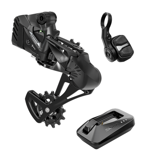 Sram upgradekit s500 axs eagle incl. derailleur, batterij, pod controller, powerlock, oplader, klemmen