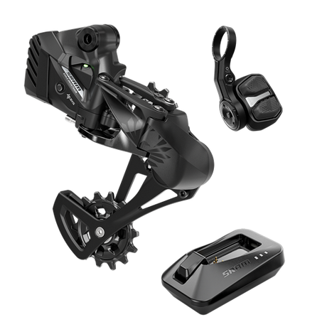 Sram upgradekit s500 axs eagle incl. derailleur, batterij, pod controller, powerlock, oplader, klemmen