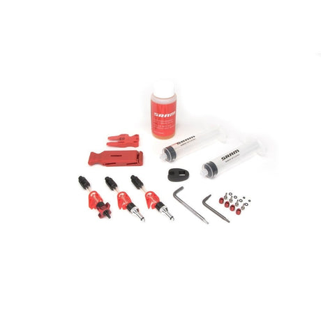 Sram standard dot 5.1 v2-x0 xx guide level code hydroroad g2 remmen ontluchtingsset zilver