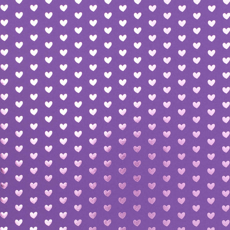 Bazzill • foil heart 30,5x30,5cm gummy bear