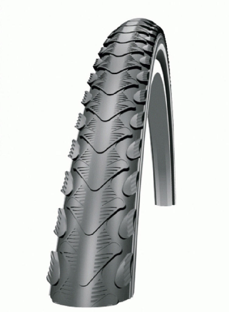 Schwalbe Dæk 26x1,75 (47-559) Silento K-Guard Black Reflex