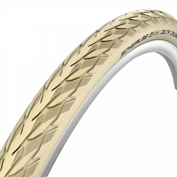 SCHWALBE TIRE 28X1 1 2 40-635 Cruiser Plus Creme Reflex