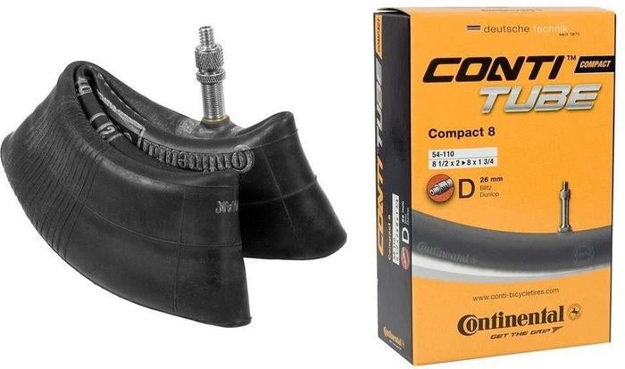 Continental Inner Tube Compact 8 tum 54-110 8x1 2x2 8x13 4 26 mm