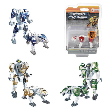 Toi-toys toi toys roboforces kleine veranderrobot -dier- metaal