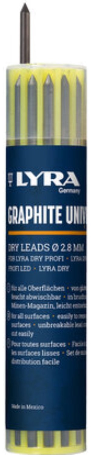 Lyra -dry leads grafiet navulling 12 stuks.