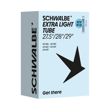 Schwalbe binnenband scv19-el 40 62-584 635 40mm zwart