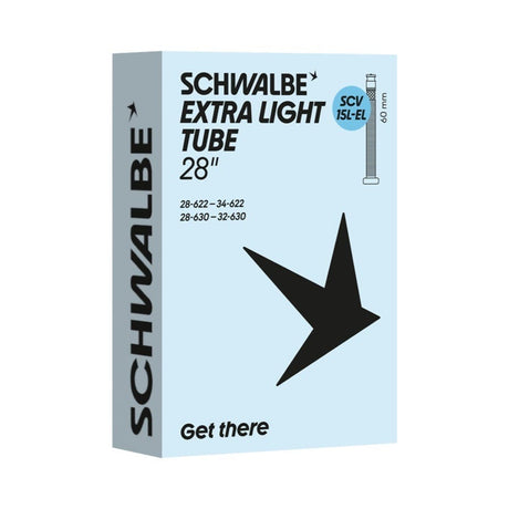 Schwalbe binnenband scv15l-el 28 34-622 630 60mm zwart