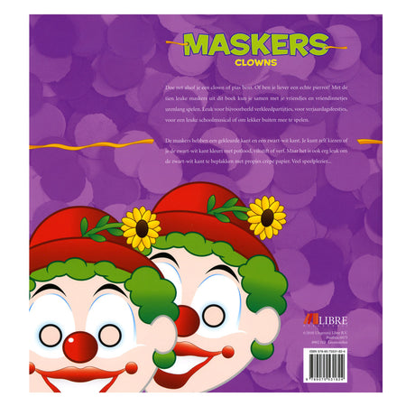 Centraal boekhuis maskers: clowns