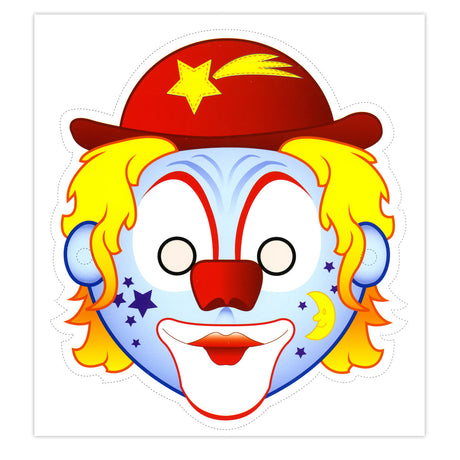 Centraal boekhuis maskers: clowns