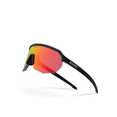 Naos zonnebril helbo photochromic matte black black red