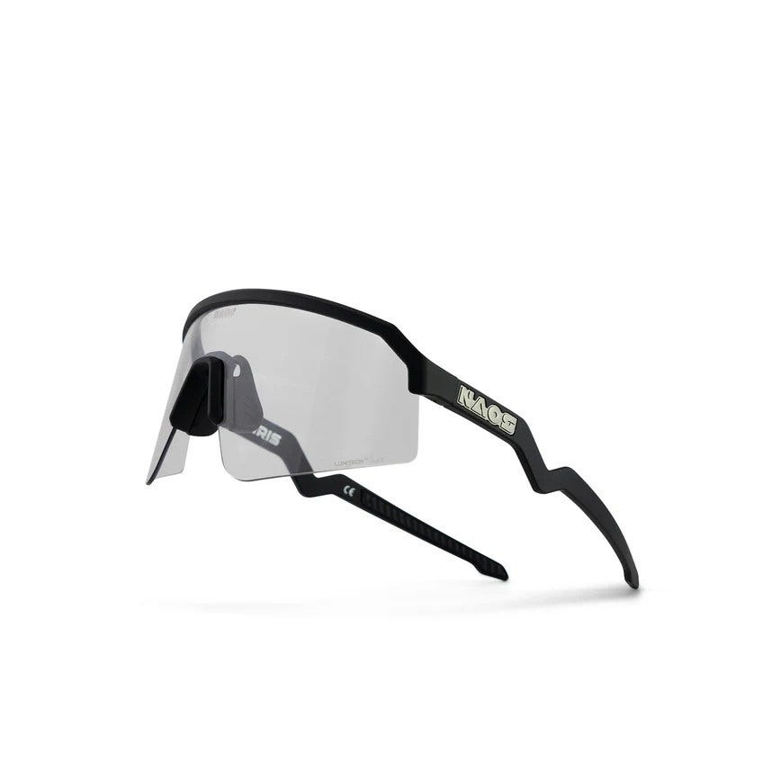 Umit naos zonnebril ziris photochromic matte black clear|black