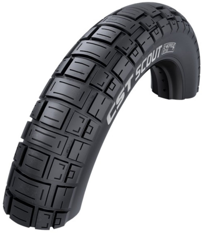 CST Tire Fatbike Scout 20 x 4,00 100-406 mm schwarz mit Reflexion